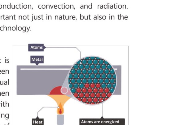Fig 11.5: Land breeze blows from land to sea as warm air rises over heated water (night time)