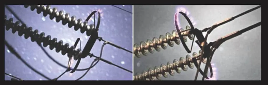 Fig 15.17: Corona discharge